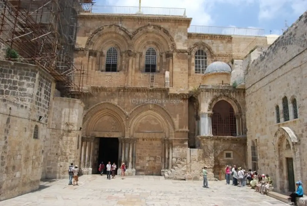 See the Church of the Holy Sepulcher