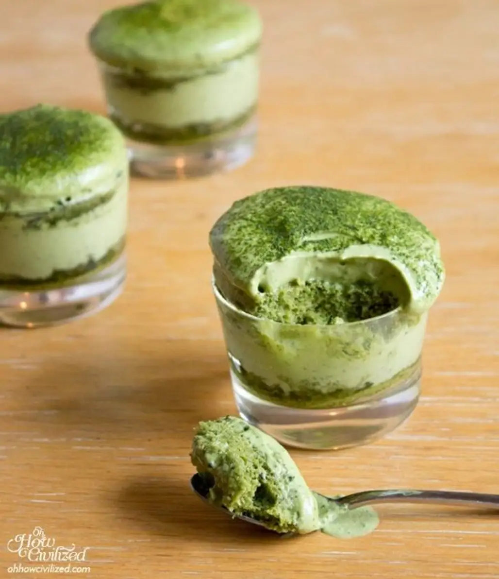 Matchamisu = Matcha (Green Tea) Tiramisu