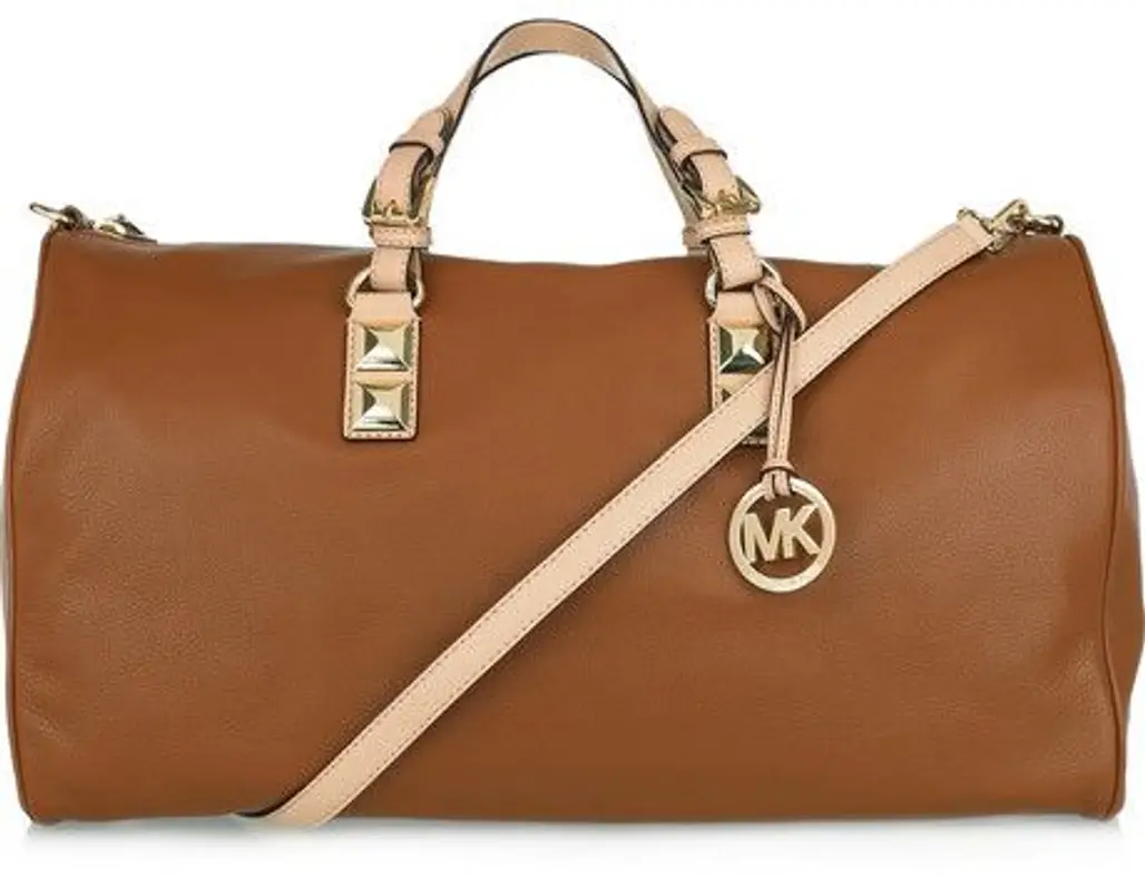 Michael Kors Leather Weekend Bag