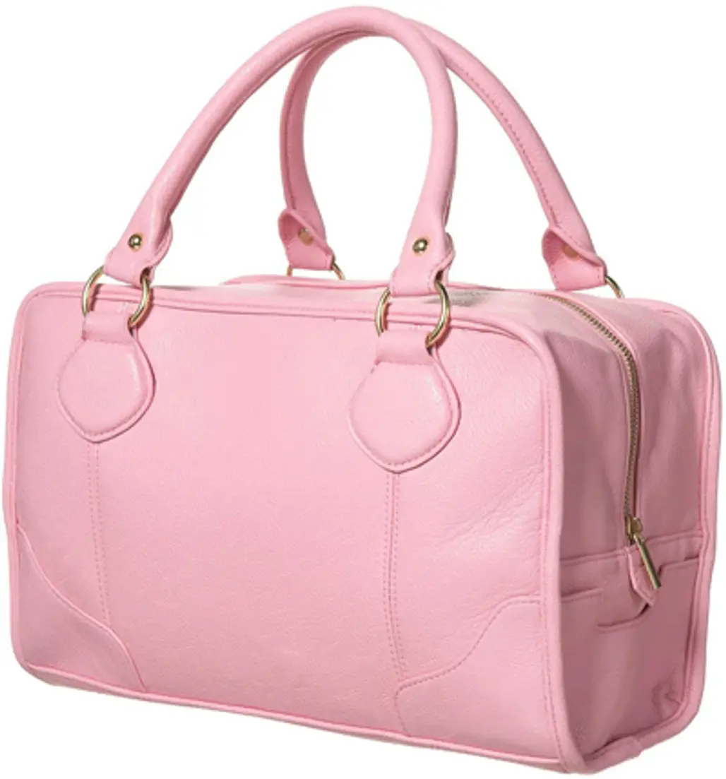 Topshop Pink Colour Drench Holdall