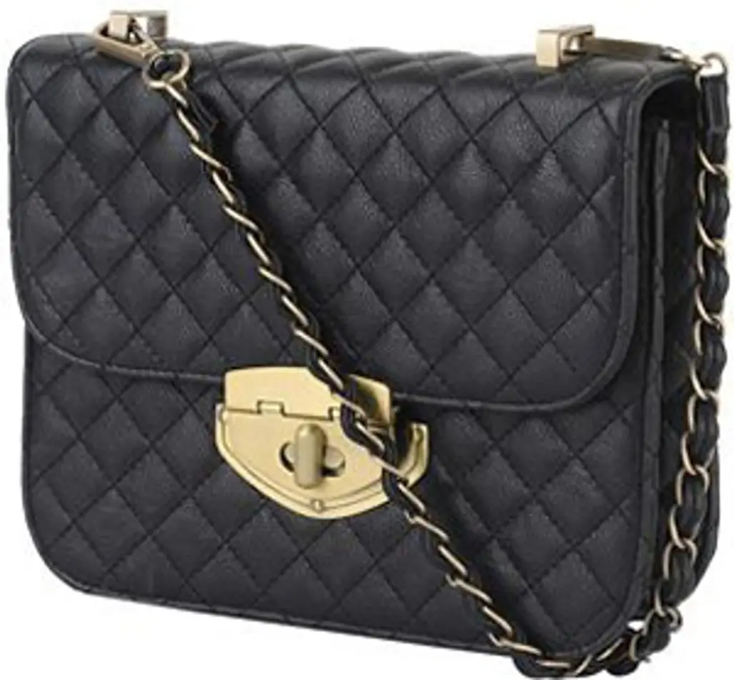 Black Mini Crossbody Bag with Rhinestones -Southern Girl Apparel®