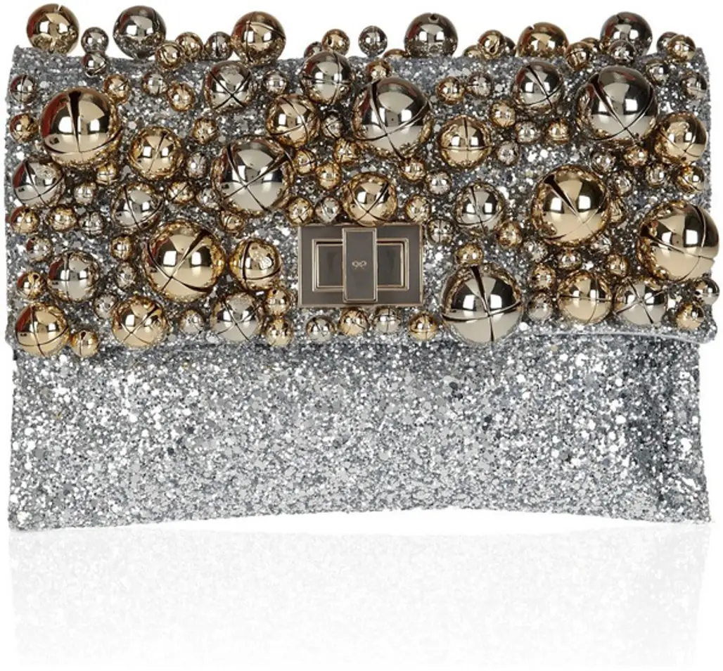 Bejeweled Glitter Embellished Clutches