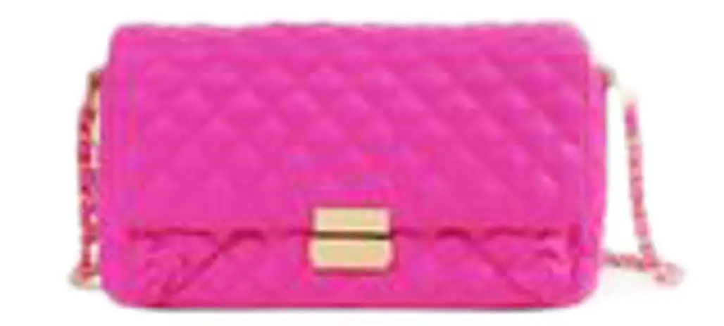 Quilted Neon Crossbody
