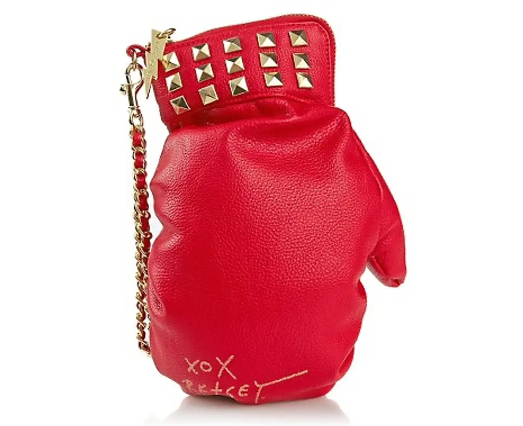 Betsey Johnson Boxing Glove Wristlet
