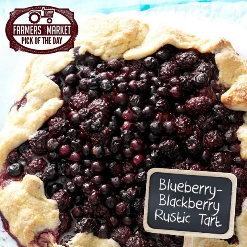 Blueberry Blackberry Rustic Tart