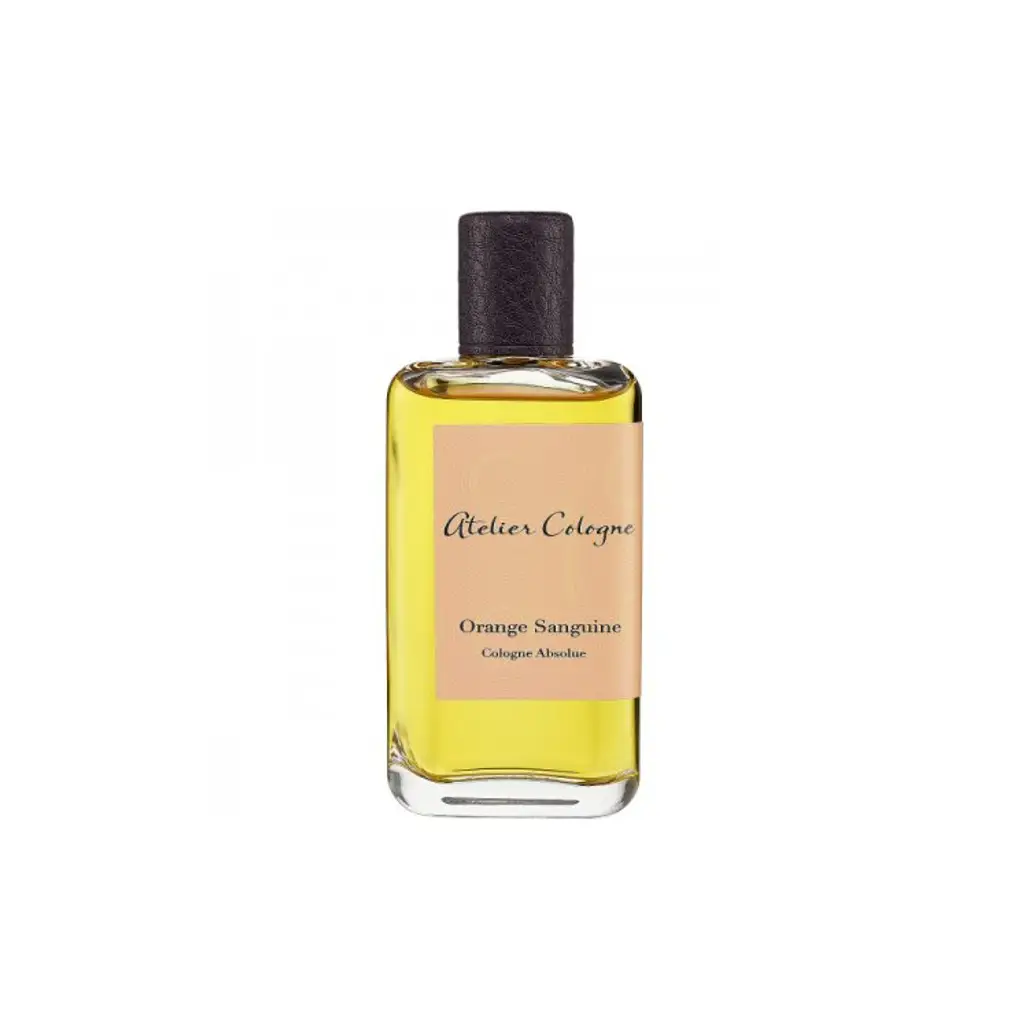 Atelier Cologne, perfume, yellow, cosmetics, glass bottle,