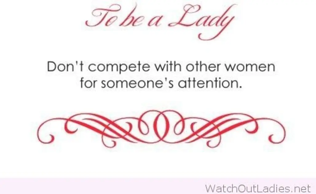 Don't Compete with Other Women