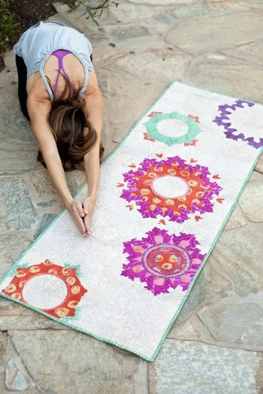 Quilted Yoga Mat Cover