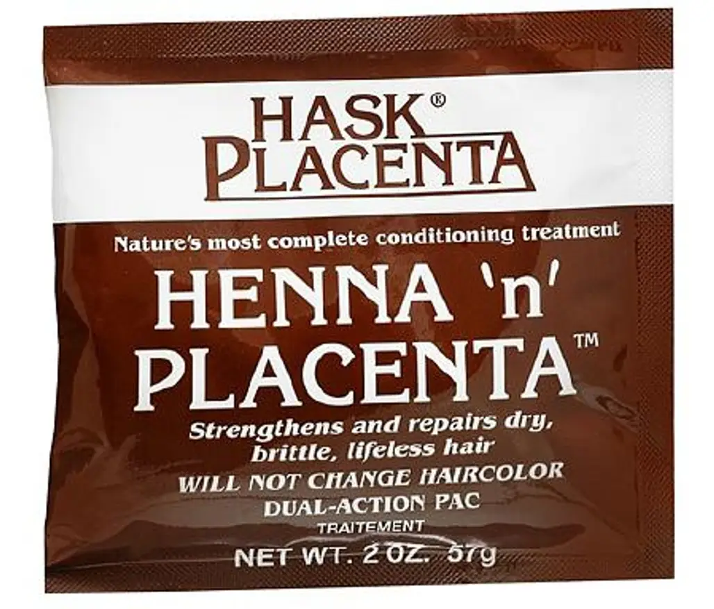 Hask Henna 'n Placenta Hair Conditioning Treatment