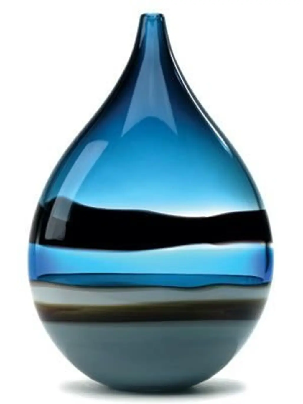 Blue Drop Vase