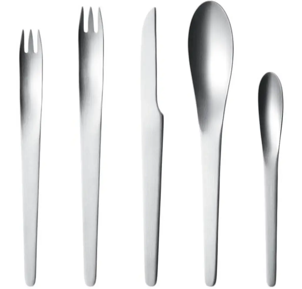 Arne Jacobsen 5-piece Steel Cutlery Set
