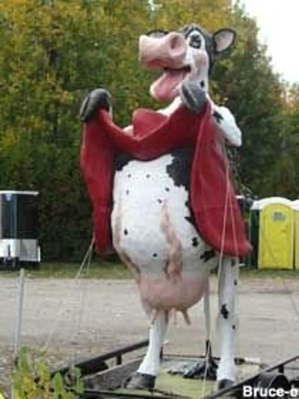 The Flashing Cow, Oshkosh, Wisconsin