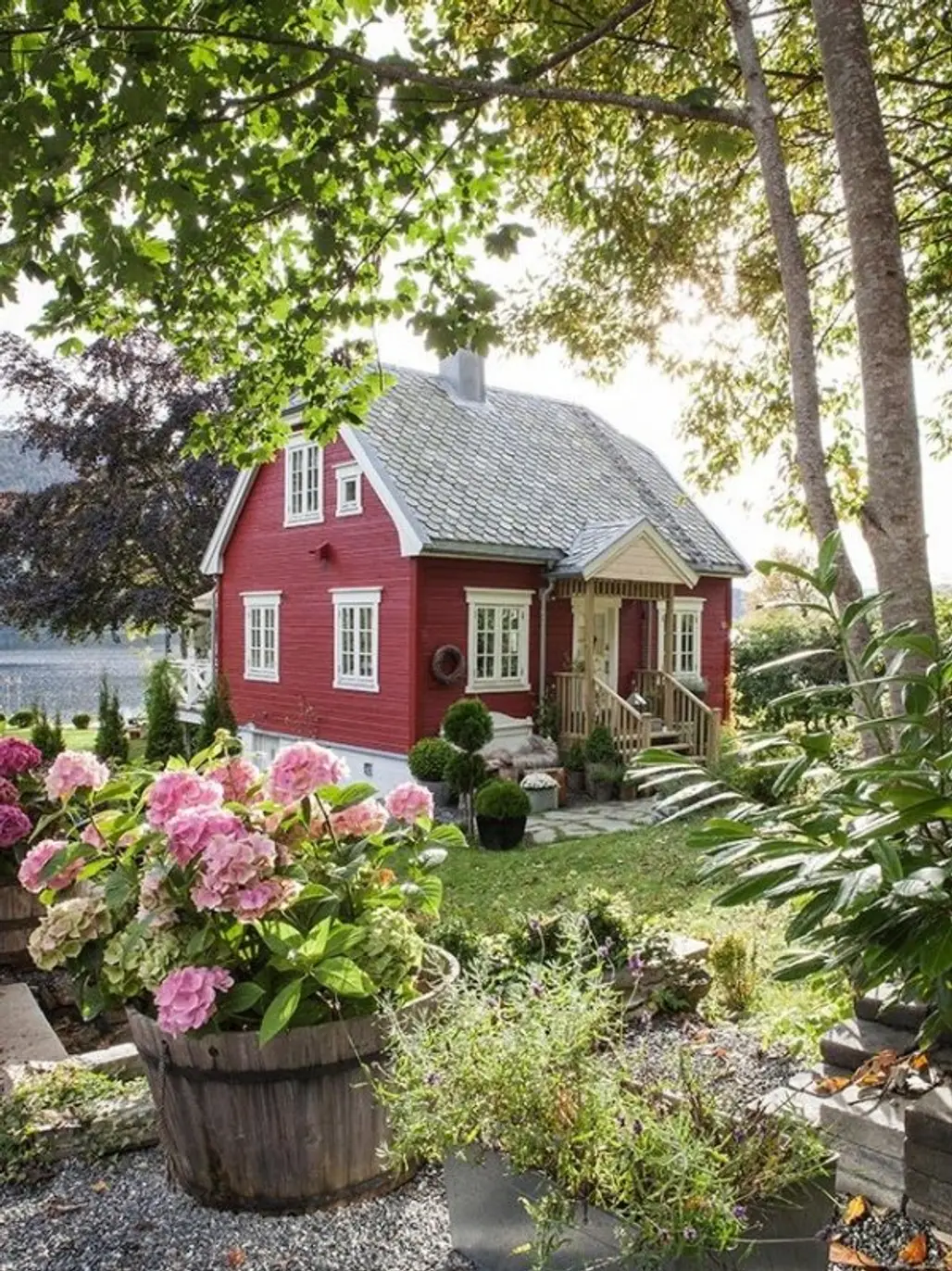 Maybe I Need to Live in a Little Red House by a Fjord