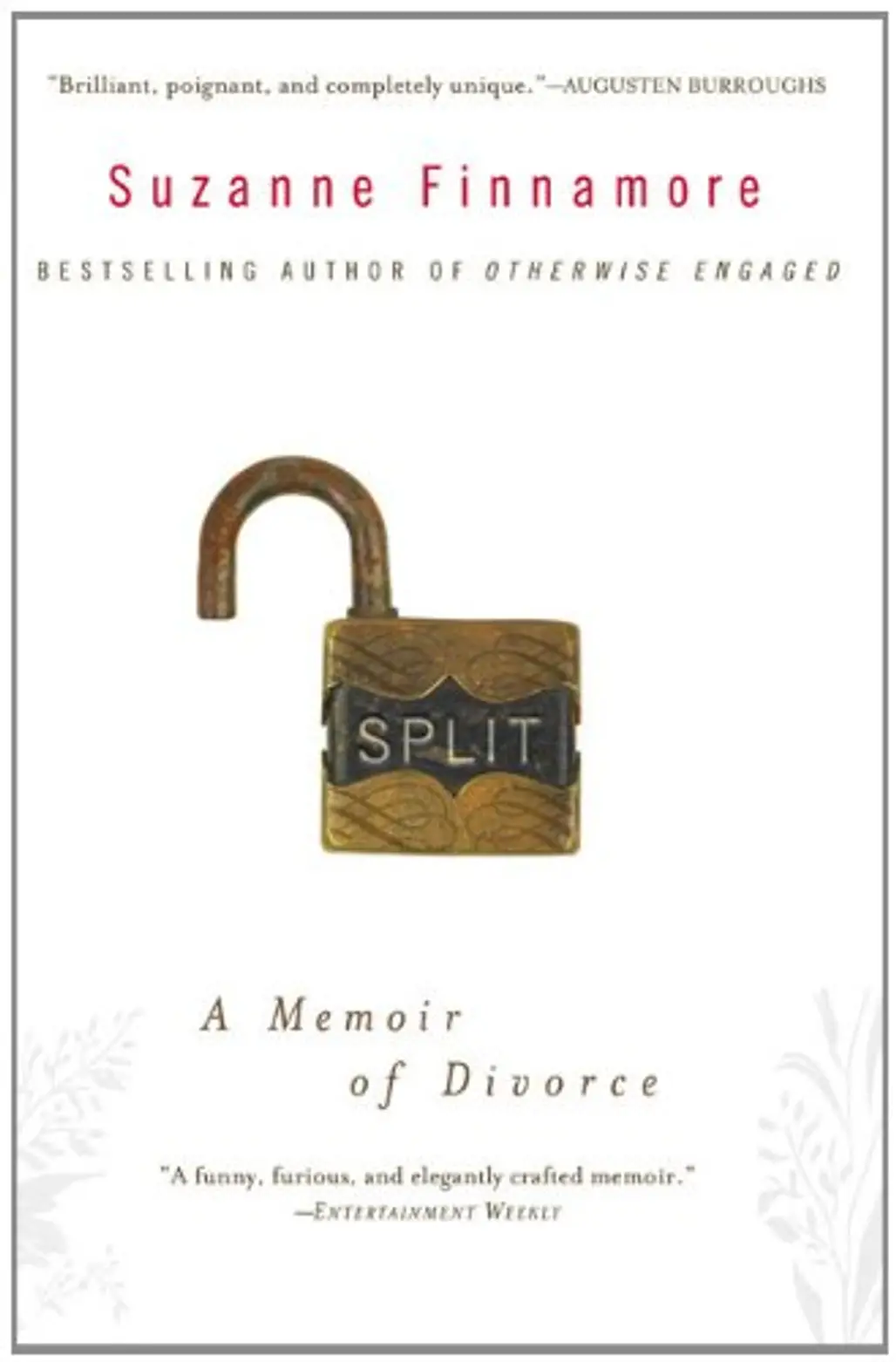 Split: a Memoir of Divorce by Suzanne Finnamore
