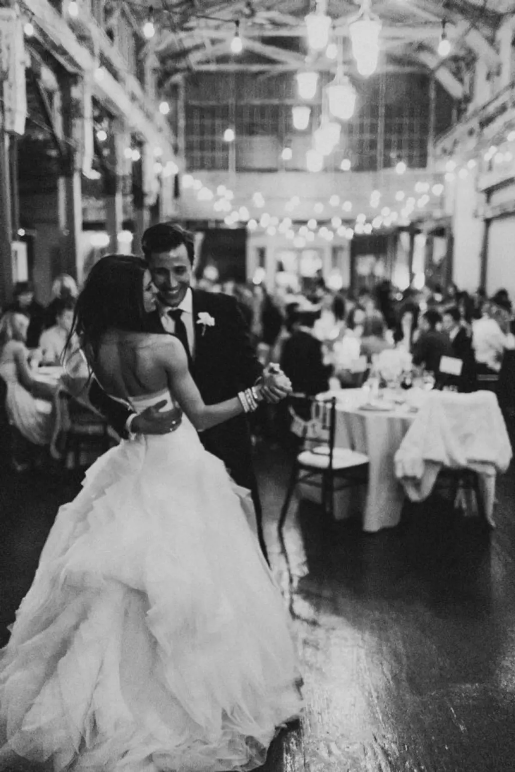 The Bride and Groom's First Dance