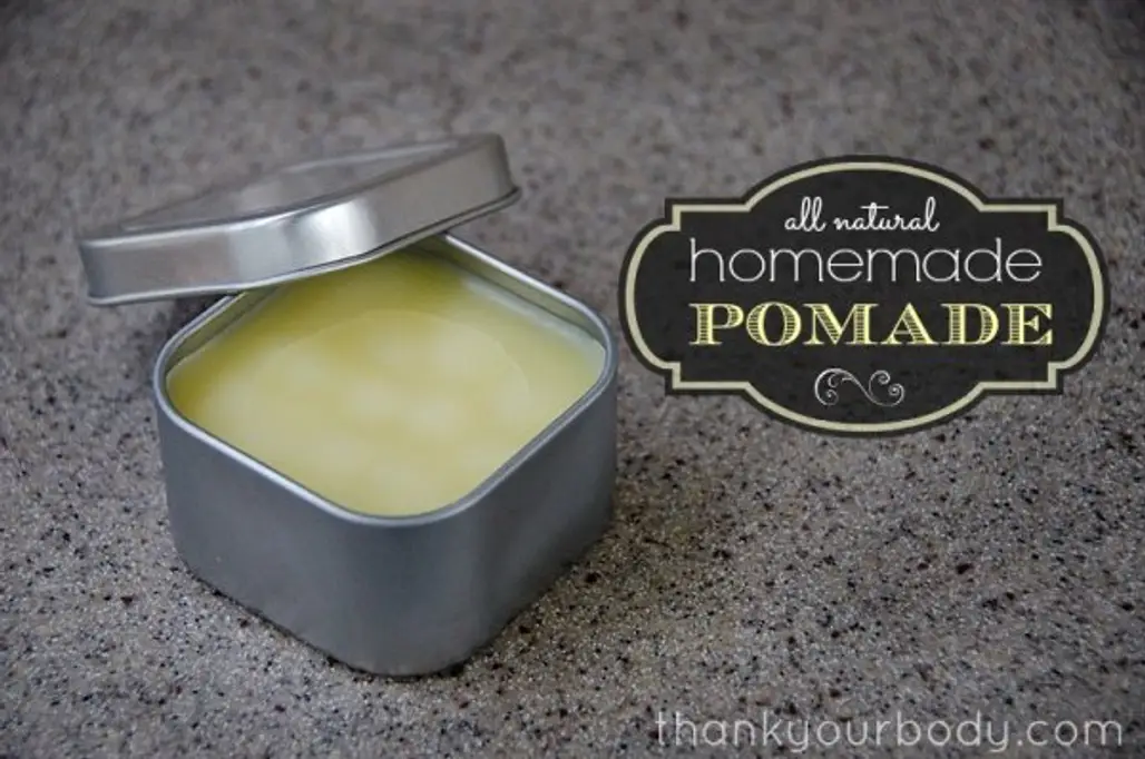 All Natural Homemade Pomade
