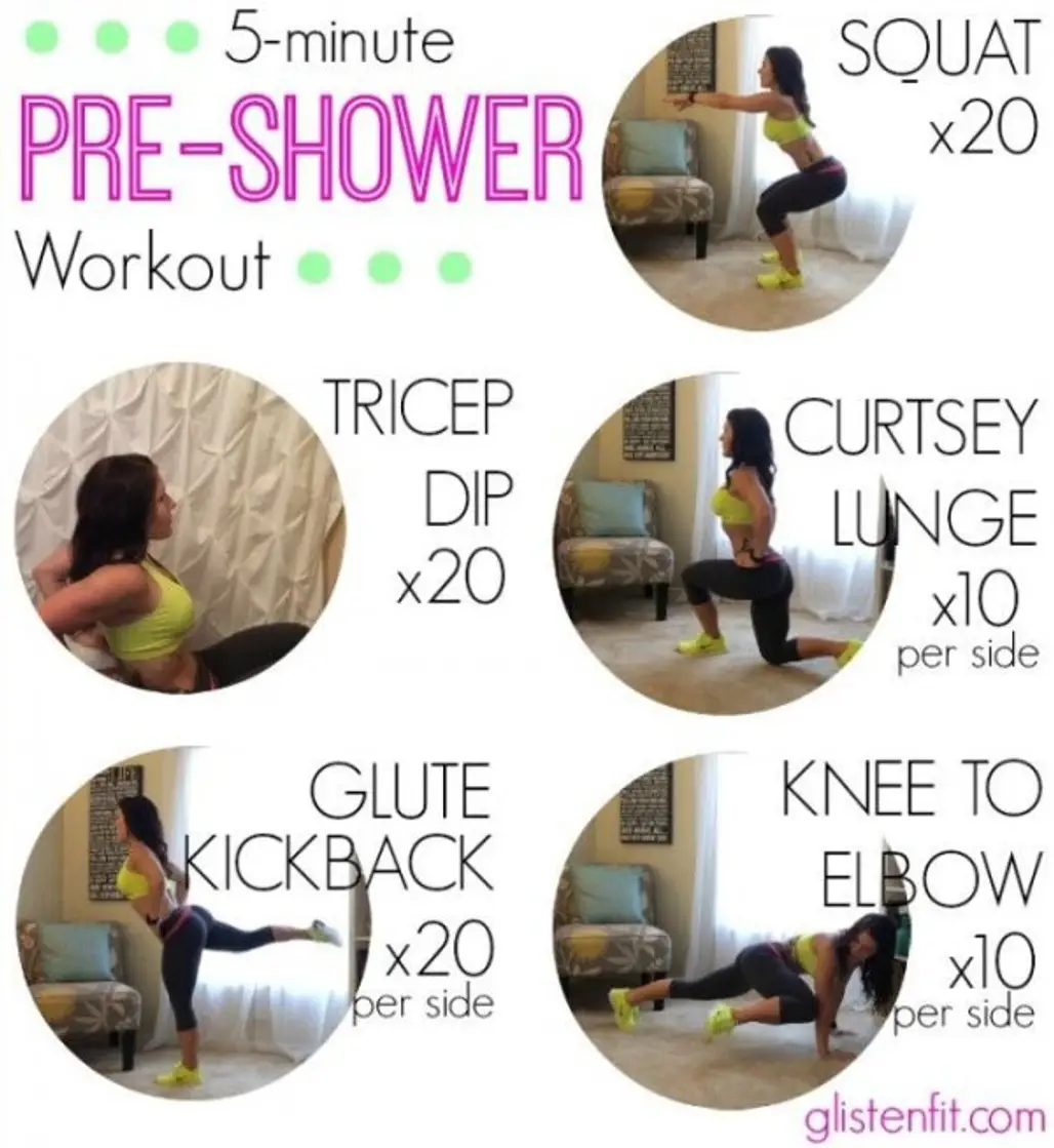 5-Minute Pre-Shower Workout
