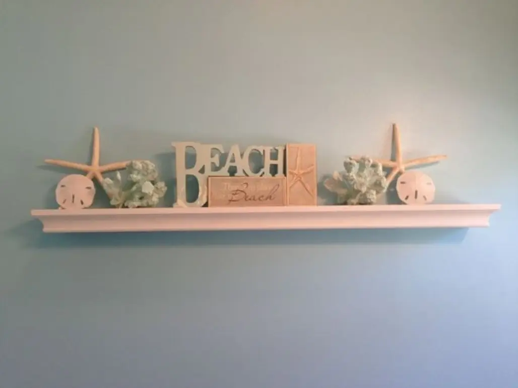 Beach Theme Shelf