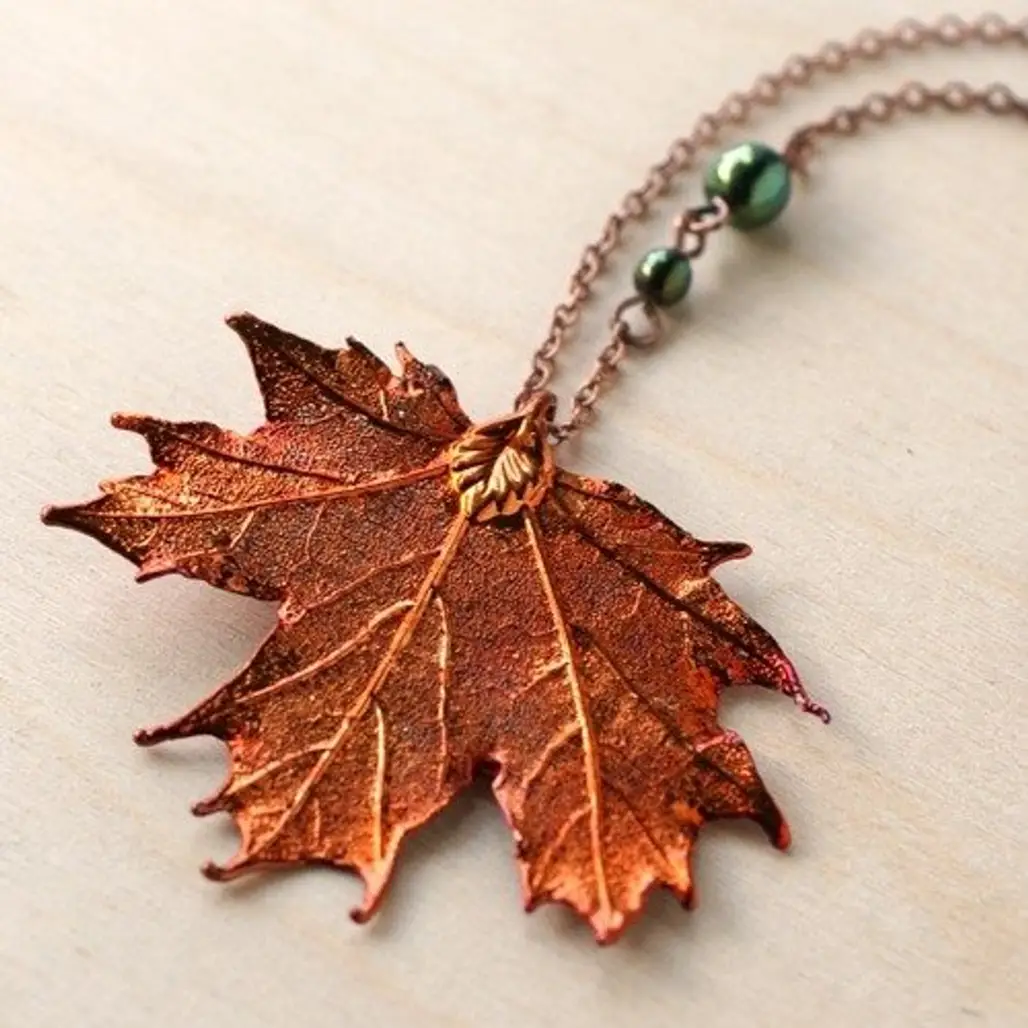 Leaves on Necklaces