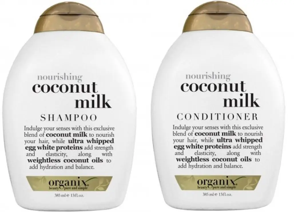 OGX Nourishing Coconut Milk Shampoo and Conditioner