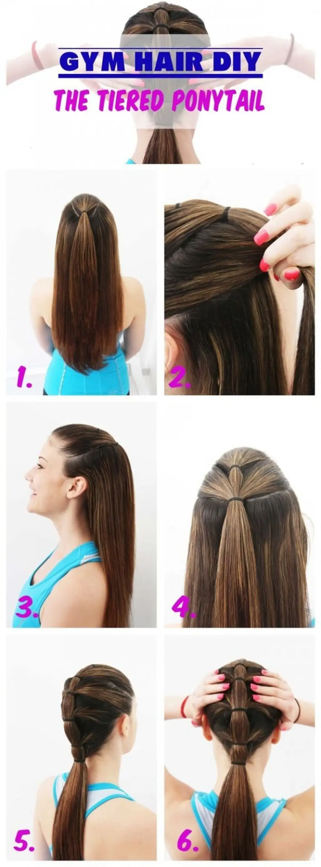 The Perfect Gym Hairstyle