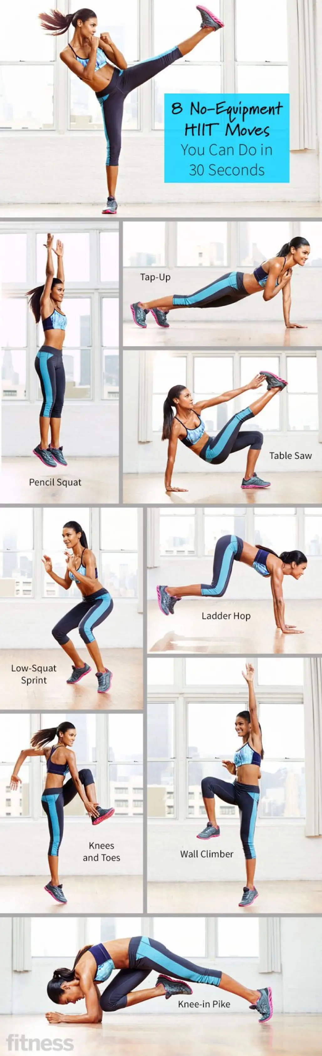 8 HIIT Moves