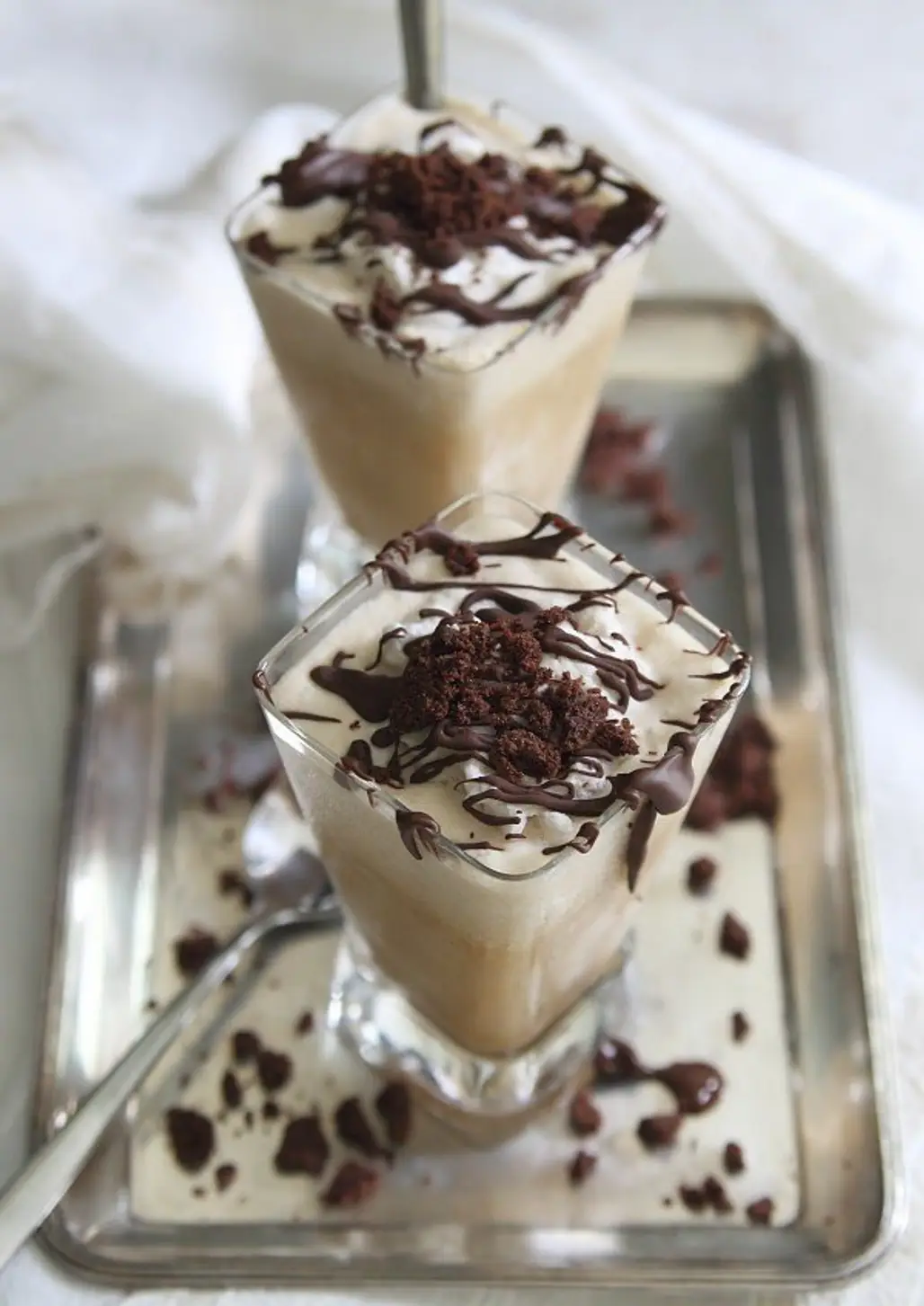 BLENDED CHOCOLATE COCONUT ICED COFFEE
