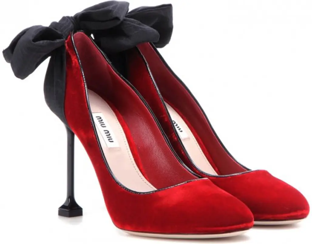 footwear, red, high heeled footwear, leather, maroon,