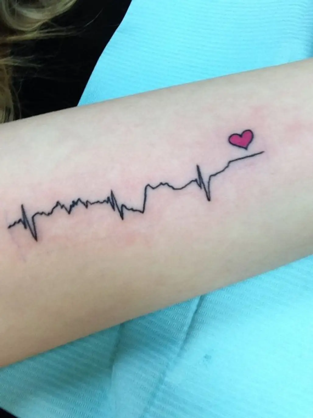 Heartbeat line Pulse trace. EKG and Cardio symbol Healthy and Medical  concept 16005811 Vector Art at Vecteezy
