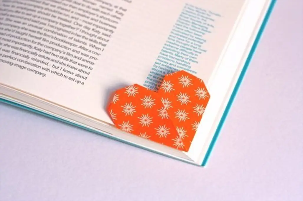 Heart-shaped Page Marker