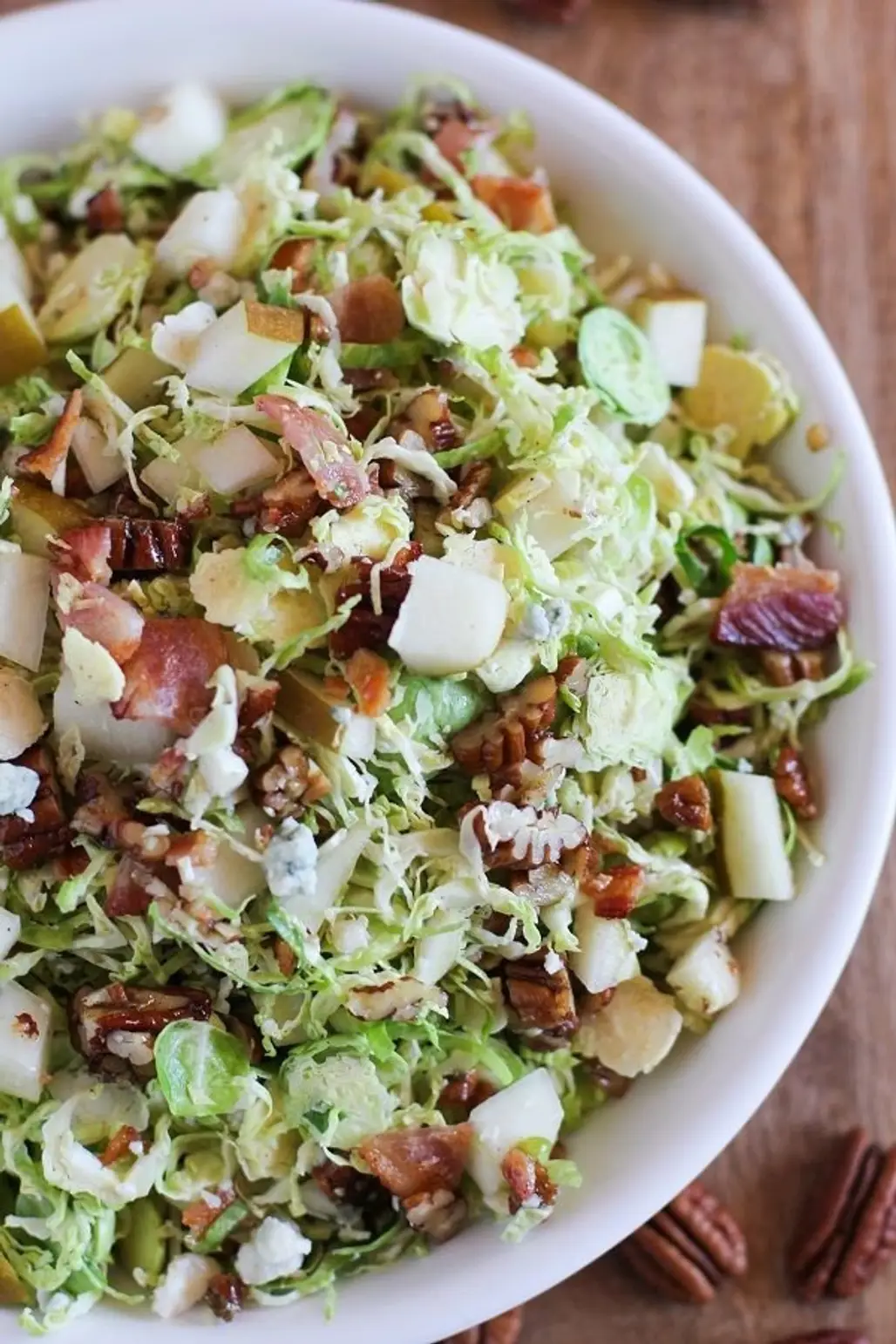 Brussels Sprout Chopped Salad