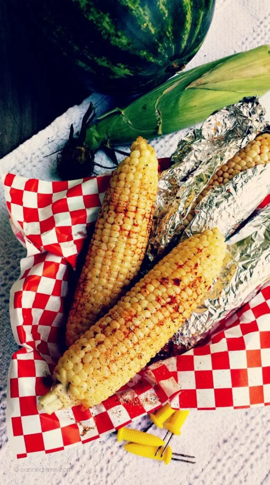 Freshly Grilled Corn on the Cob