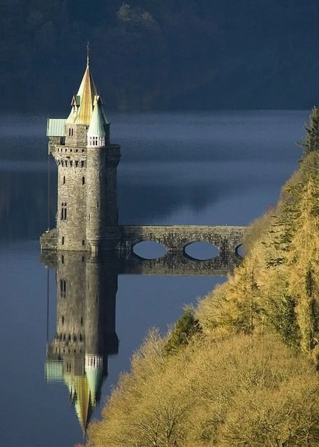 Tower on Lake Vyrnwy