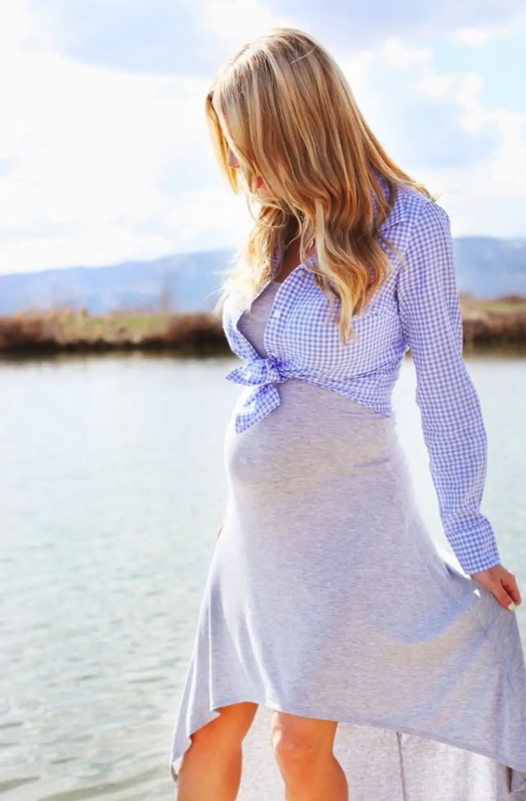 Maxi Dresses and Skirts Are Perfect Maternity Wear