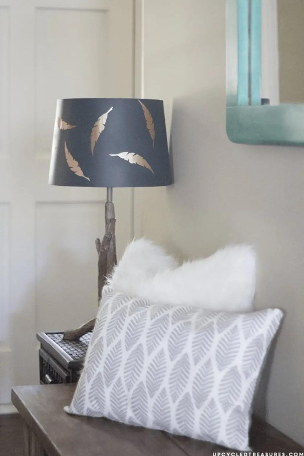 Lamp Shade Makeover