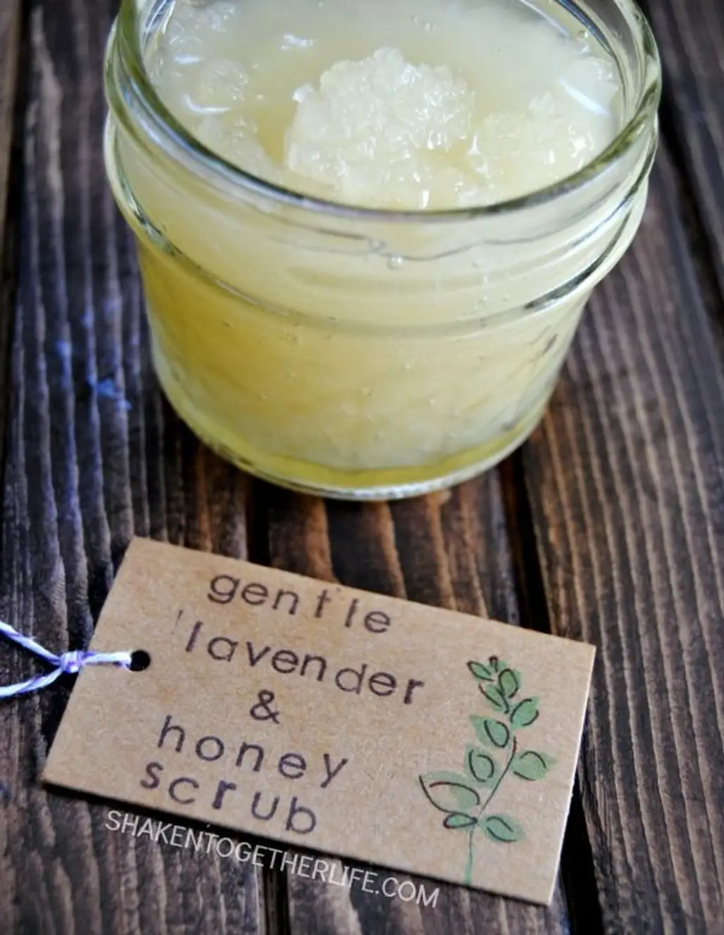 Gentle Lavender Honey Scrub
