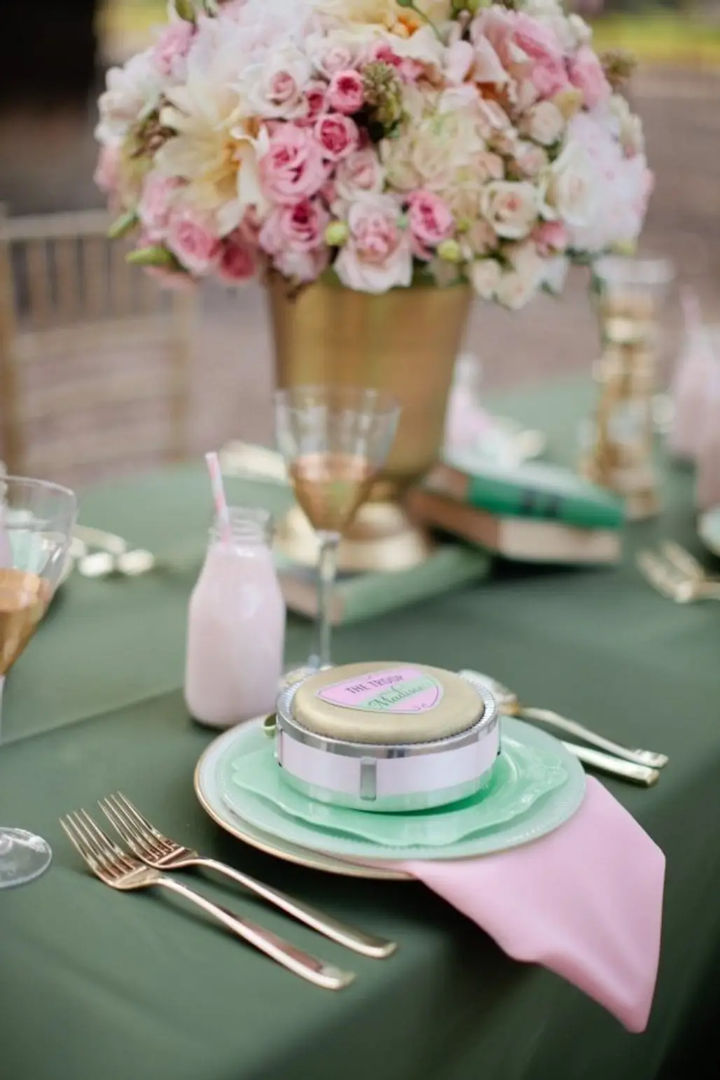 Mint and Pink
