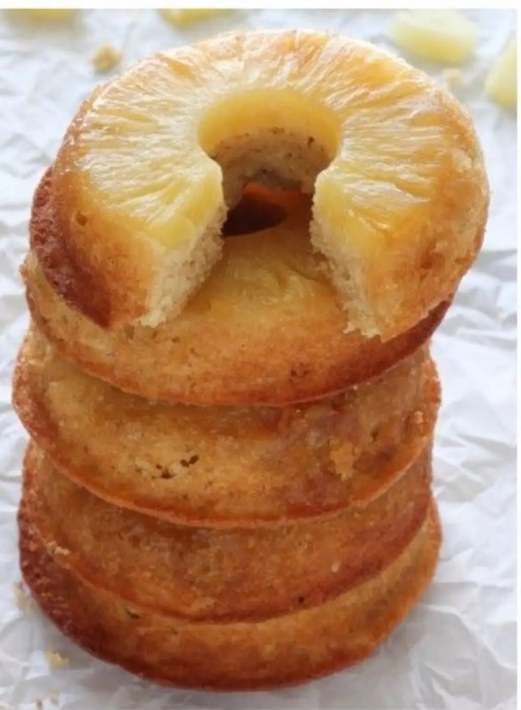 Pineapple Upside down Donuts