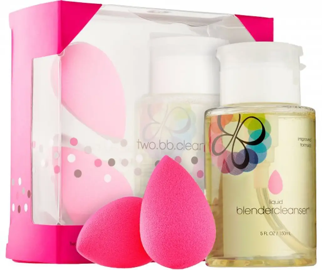 Beauty Blender, pink, product, lighting, bottle,
