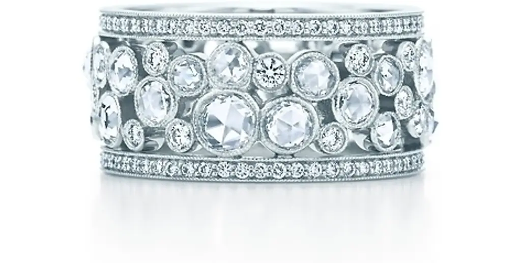 Tiffany Garden Cobblestone Band Ring