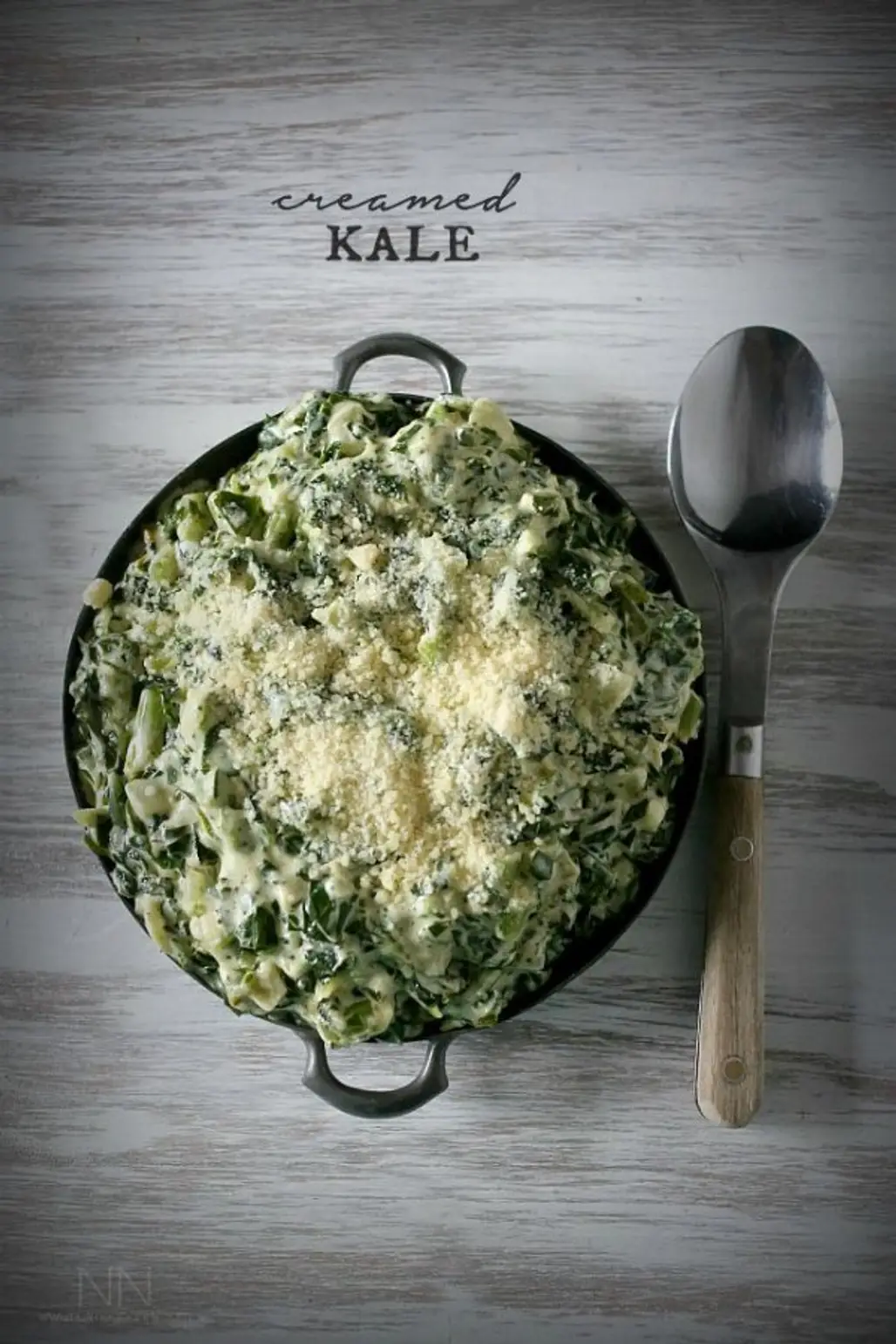 Simple Creamed Kale