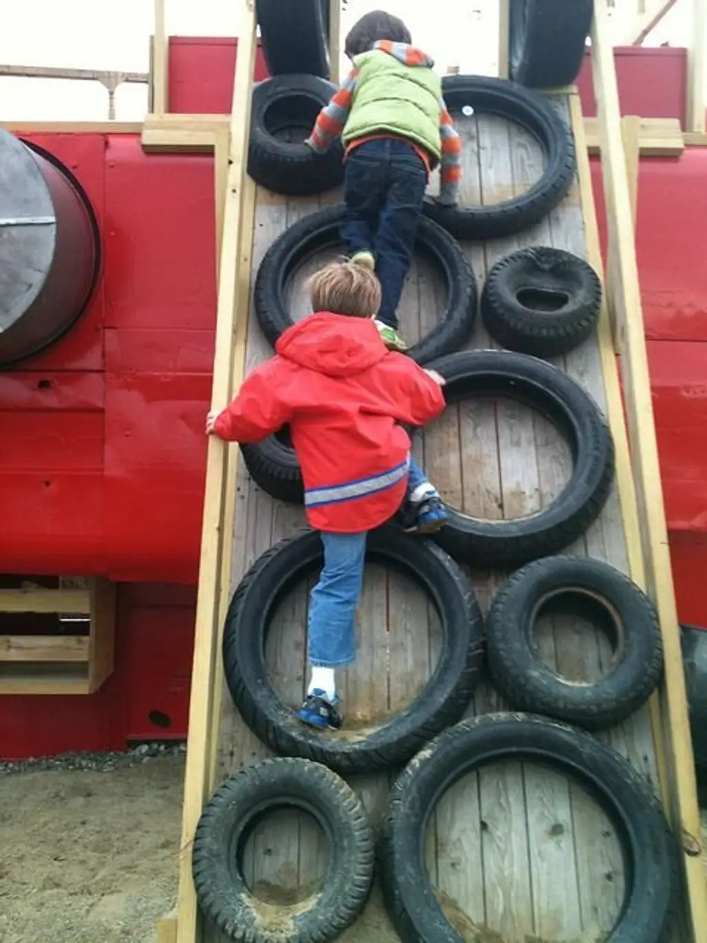 Build the Kids a Tire Climber