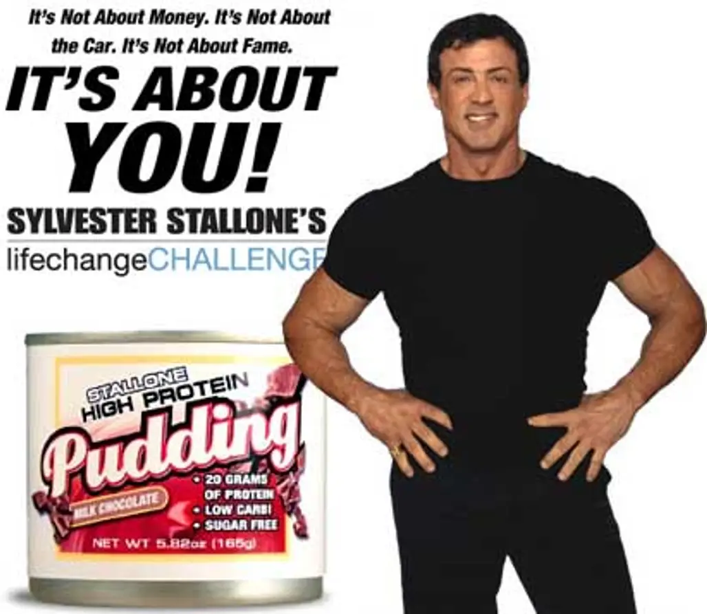 Sylvester Stallone’s High Protein Pudding