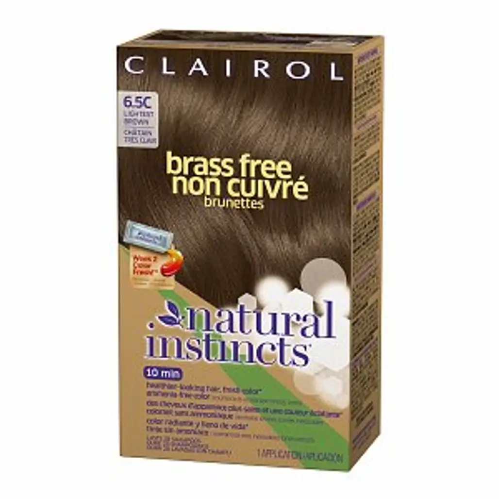 Clairol Natural Instincts Brass-Free Hair Color