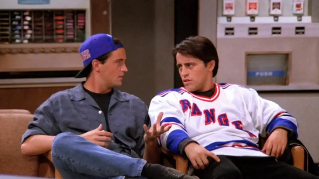 Joey and Chandler from Friends