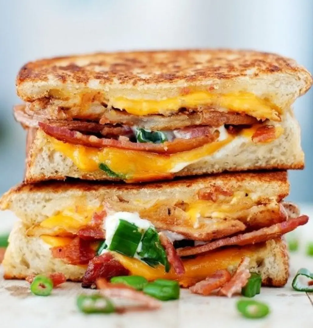 The Baked Potato Grilled Cheese