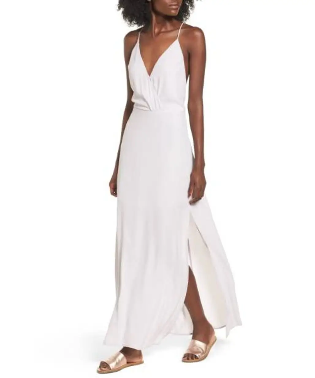 white, dress, day dress, gown, neck,