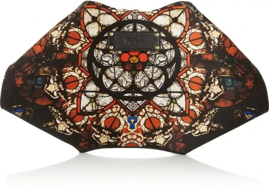 Bleeding Stained Glass Clutch