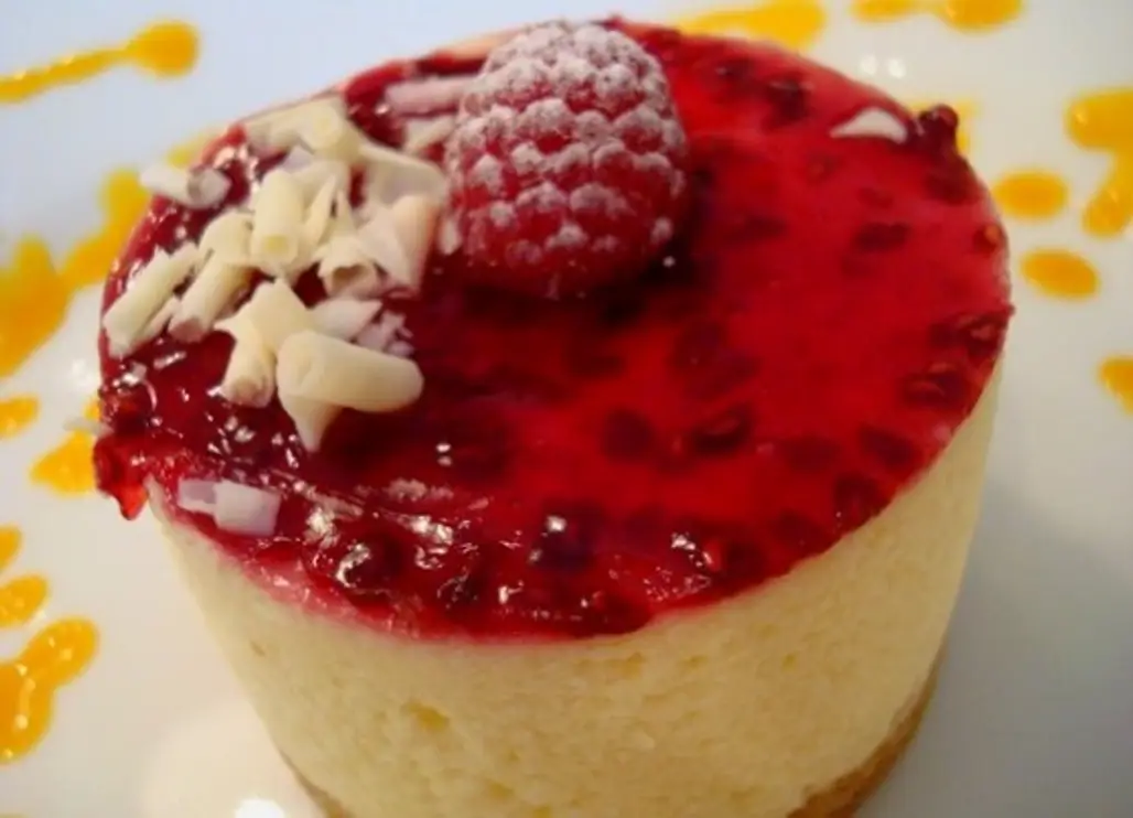 White Chocolate and Raspberry Cheesecake Recipe