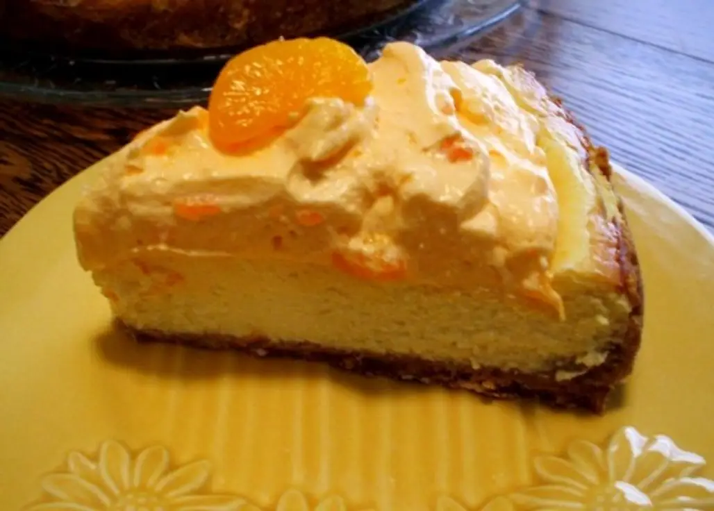 Dreamy Orange Cheesecake